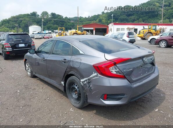19XFC2F53HE075729 2017 HONDA CIVIC Gray Задня ліва чверть