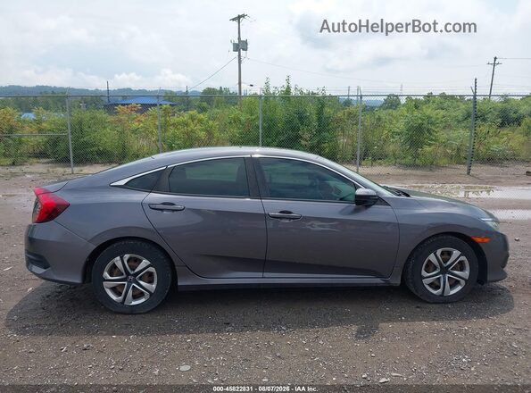 19XFC2F53HE075729 2017 HONDA CIVIC Gray Вид задньої частини салону