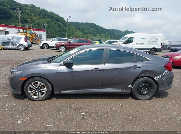 19XFC2F53HE075729 2017 HONDA CIVIC Gray Панорамний вид салону 360°