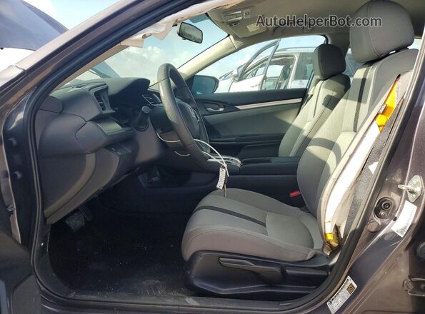 19XFC2F53HE229095 2017 HONDA CIVIC Gray Vista interior delantera