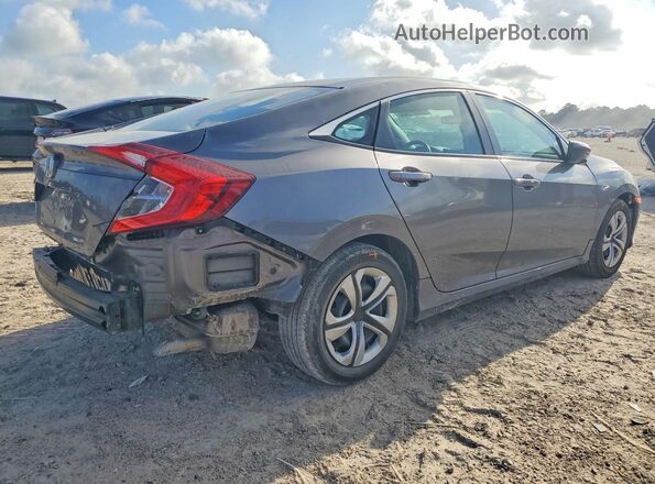 19XFC2F53HE229095 2017 HONDA CIVIC Gray Trasero derecho