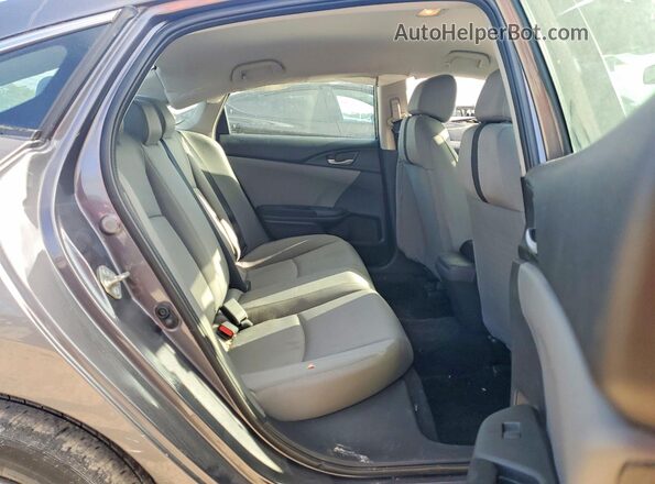 19XFC2F53HE229095 2017 HONDA CIVIC Gray Vista interior trasera