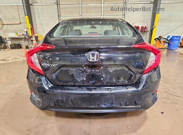 19XFC2F53HE230022 2017 HONDA CIVIC Black უკანა ხედი