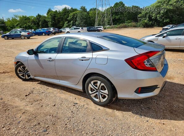 19XFC2F53JE002317 2018 HONDA CIVIC Silver Rear left