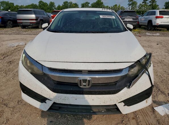 19XFC2F53JE012717 2018 HONDA CIVIC White Front view