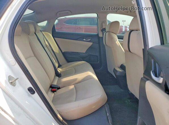 19XFC2F53JE012717 2018 HONDA CIVIC White Rear interior view