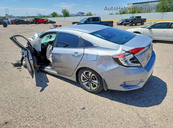 19XFC2F53JE017898 2018 HONDA CIVIC Silver Rear left