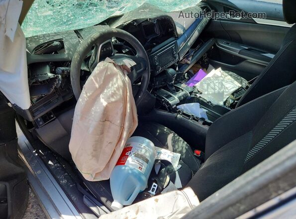 19XFC2F53JE017898 2018 HONDA CIVIC Silver Dashboard view