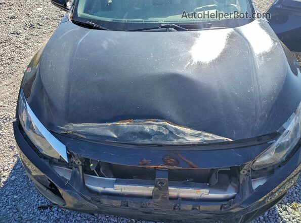 19XFC2F53JE034636 2018 HONDA CIVIC Black Widok wnętrza z tyłu