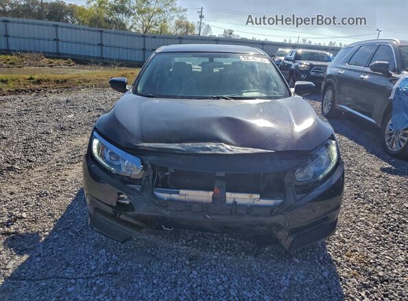 19XFC2F53JE034636 2018 HONDA CIVIC Black Widok z przodu