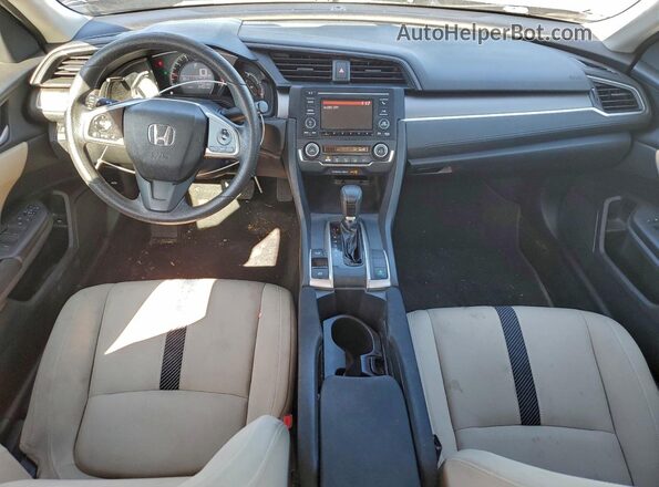19XFC2F53JE034636 2018 HONDA CIVIC Black Widok deski rozdzielczej