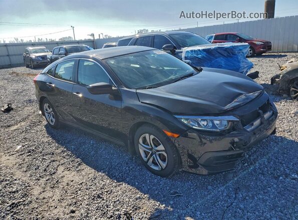 19XFC2F53JE034636 2018 HONDA CIVIC Black Przód prawy