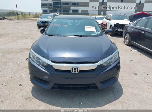 19XFC2F53JE040193 2018 HONDA CIVIC Blue Vista del cuadro de instrumentos