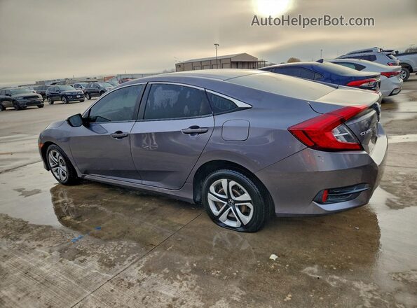 19XFC2F53JE206406 2018 HONDA CIVIC Gray Հետևի ձախ