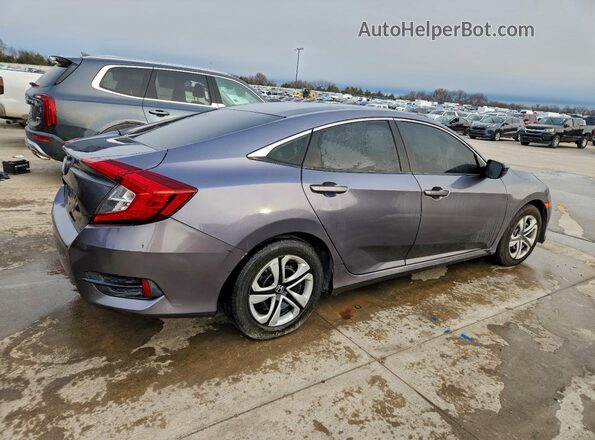 19XFC2F53JE206406 2018 HONDA CIVIC Gray Հետևի աջ
