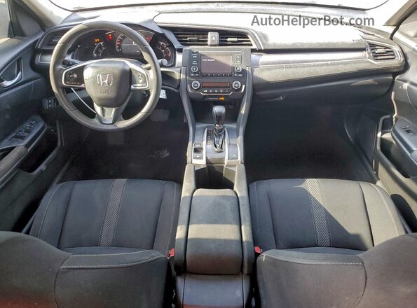 19XFC2F53JE206406 2018 HONDA CIVIC Gray Առջևի վահանակի տեսք