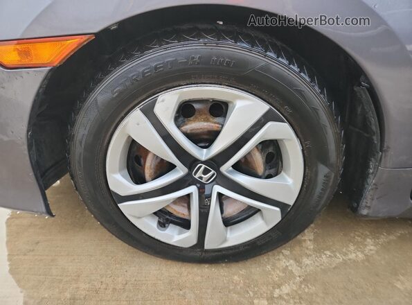 19XFC2F53JE206406 2018 HONDA CIVIC Gray Սալոնի 360 աստիճան տեսք