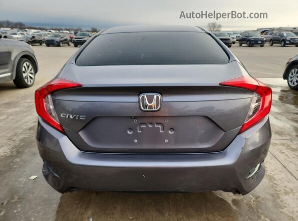 19XFC2F53JE206406 2018 HONDA CIVIC Gray 