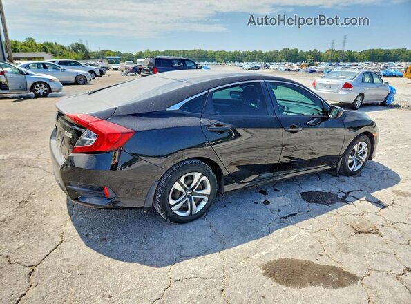 19XFC2F54GE000150 2016 HONDA CIVIC Black Trasero derecho