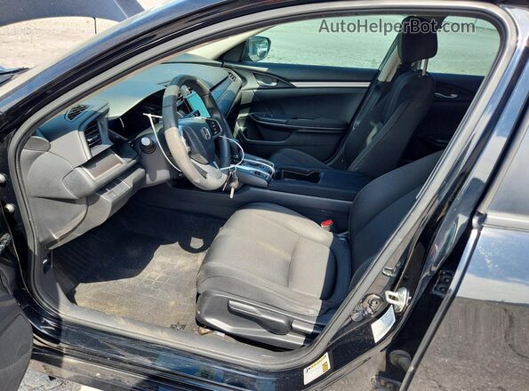 19XFC2F54GE000150 2016 HONDA CIVIC Black Vista interior delantera
