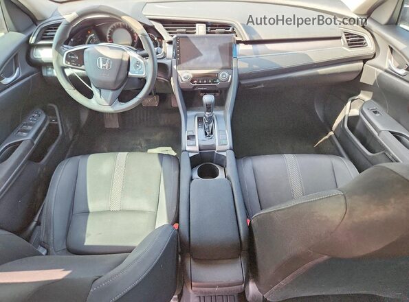 19XFC2F54GE000150 2016 HONDA CIVIC Black Vista del salpicadero