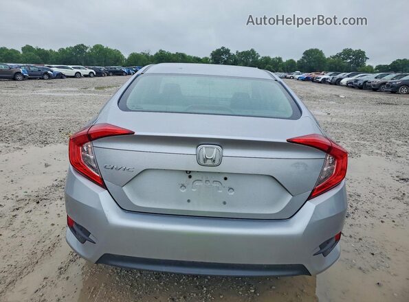19XFC2F54GE000522 2016 HONDA CIVIC Silver Vista trasera