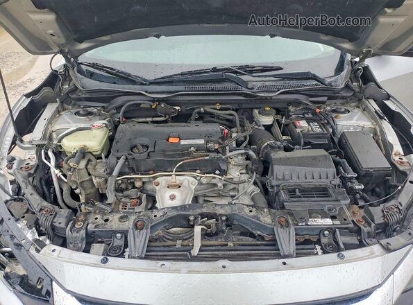 19XFC2F54GE000522 2016 HONDA CIVIC Silver Vista interior trasera