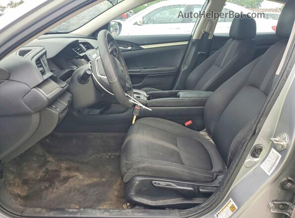 19XFC2F54GE000522 2016 HONDA CIVIC Silver Vista interior delantera
