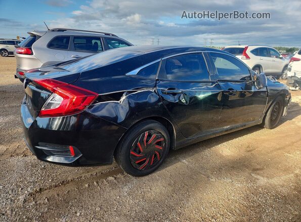 19XFC2F54GE008619 2016 HONDA CIVIC Черный Задняя правая четверть