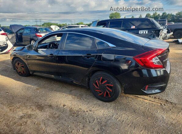 19XFC2F54GE008619 2016 HONDA CIVIC Черный Задняя левая четверть