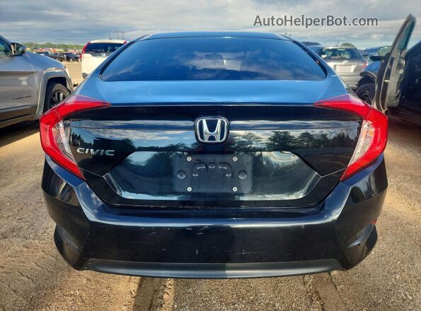 19XFC2F54GE008619 2016 HONDA CIVIC Черный Вид сзади