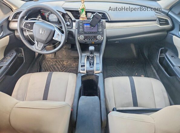 19XFC2F54GE008619 2016 HONDA CIVIC Черный Вид панели приборов