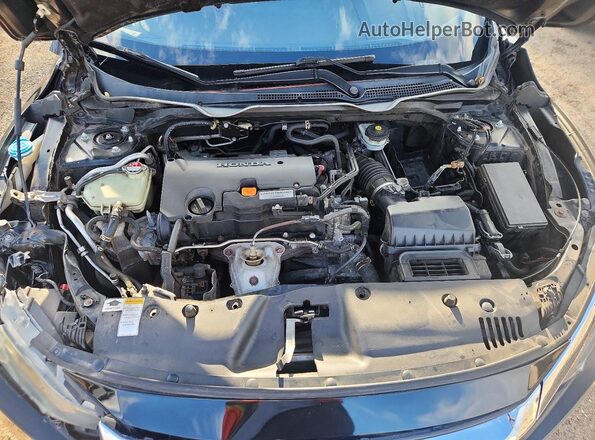 19XFC2F54GE008619 2016 HONDA CIVIC Черный Вид задней части салона