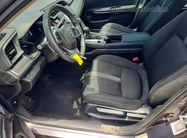 19XFC2F54GE045556 2016 HONDA CIVIC Gray წინა სალონის ხედი
