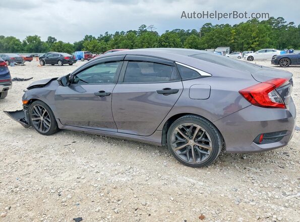 19XFC2F54GE069355 2016 HONDA CIVIC Серый Задняя левая четверть