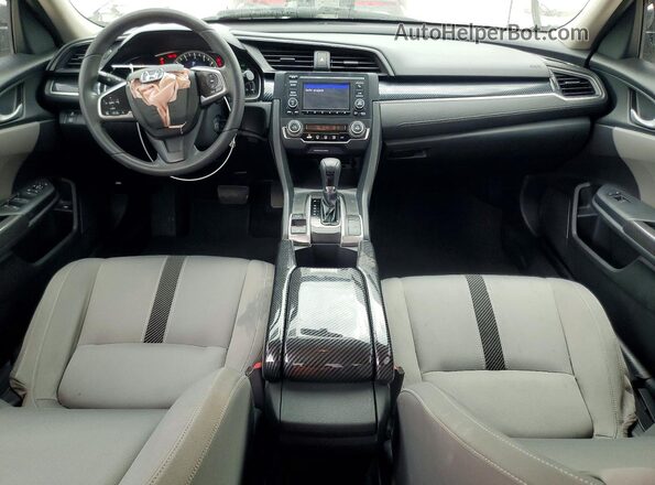 19XFC2F54GE069355 2016 HONDA CIVIC Серый Вид панели приборов