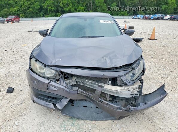19XFC2F54GE069355 2016 HONDA CIVIC Серый Вид спереди