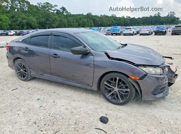 19XFC2F54GE069355 2016 HONDA CIVIC Серый Передняя правая четверть
