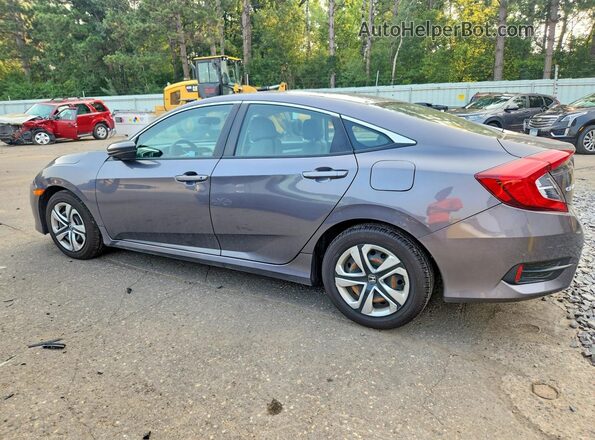 19XFC2F54GE084325 2016 HONDA CIVIC Gray Հետևի ձախ