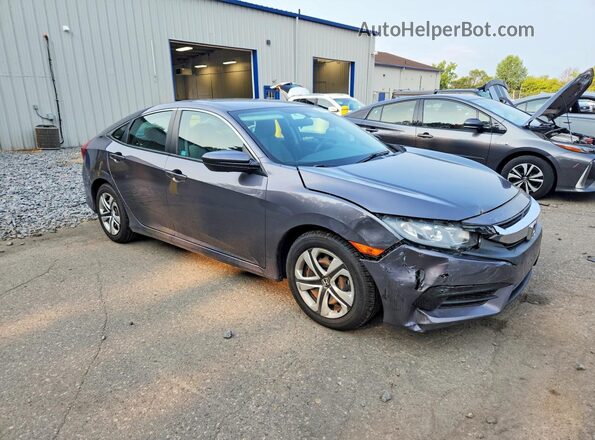 19XFC2F54GE084325 2016 HONDA CIVIC Gray Առջևի աջ