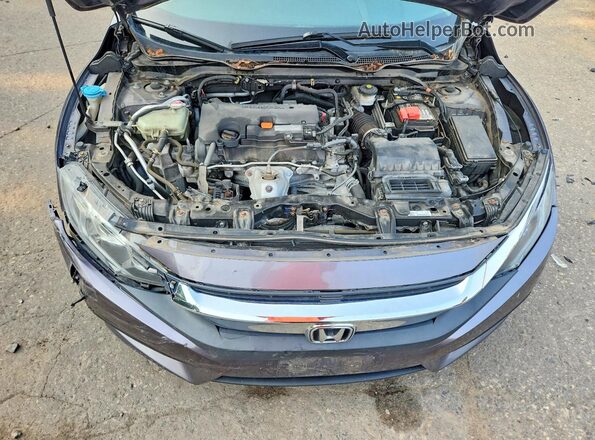 19XFC2F54GE084325 2016 HONDA CIVIC Gray Սալոնի հետևի տեսք