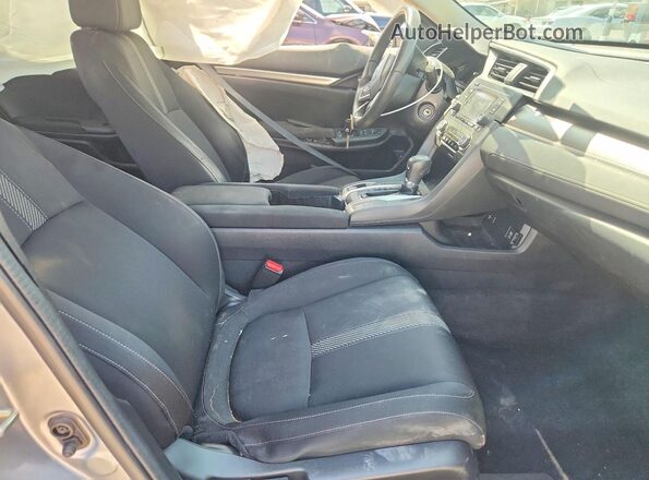 19XFC2F54GE085815 2016 HONDA CIVIC Silver Widok wnętrza z przodu