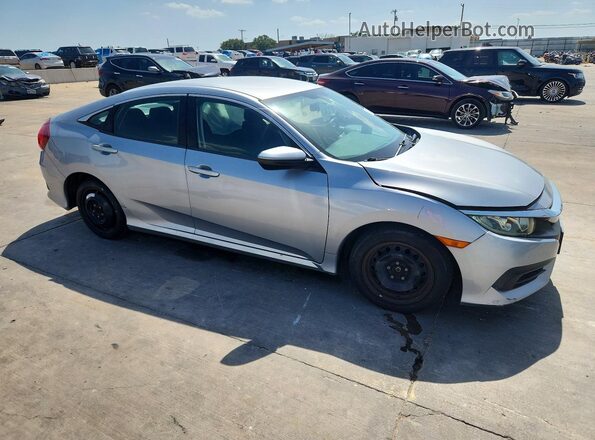 19XFC2F54GE085815 2016 HONDA CIVIC Silver Przód prawy