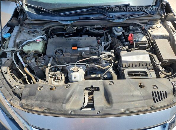 19XFC2F54GE085815 2016 HONDA CIVIC Silver Widok wnętrza z tyłu