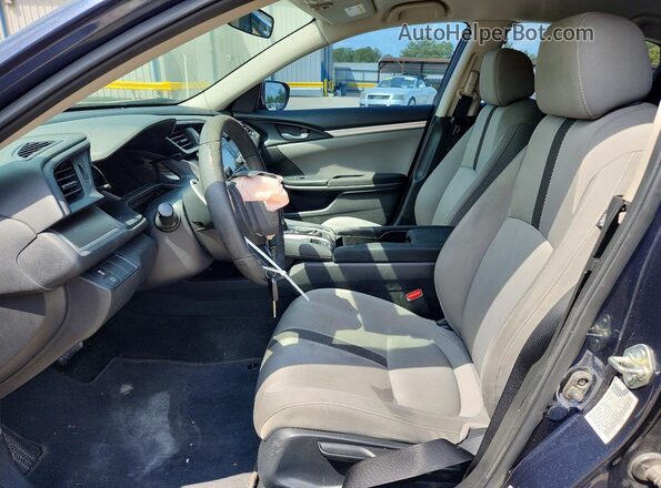 19XFC2F54GE096037 2016 HONDA CIVIC Charcoal Vista interior delantera