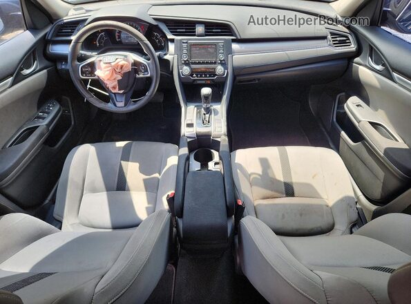 19XFC2F54GE096037 2016 HONDA CIVIC Charcoal Vista del salpicadero