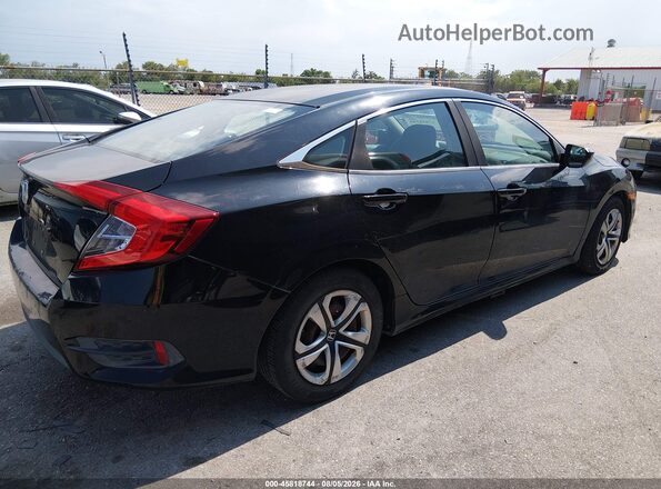 19XFC2F54GE099469 2016 HONDA CIVIC Black Rear interior view