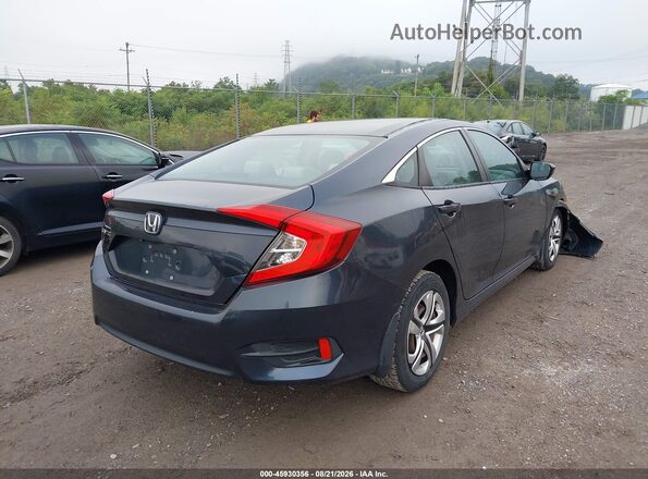 19XFC2F54GE219867 2016 HONDA CIVIC Серый Задняя правая четверть