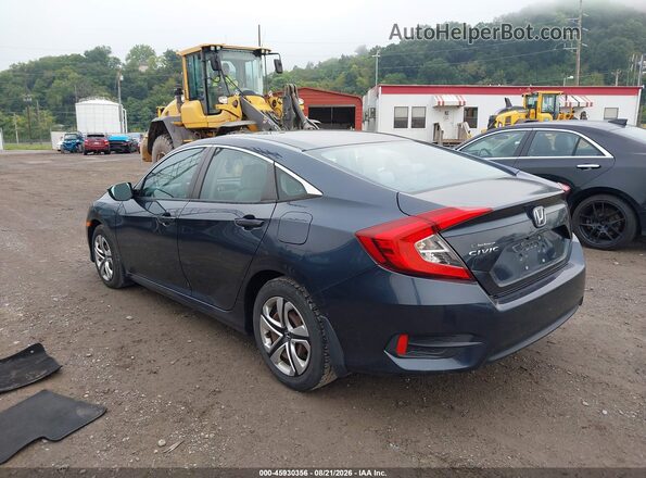 19XFC2F54GE219867 2016 HONDA CIVIC Серый Задняя левая четверть