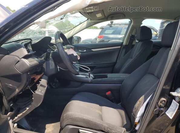 19XFC2F54GE243151 2016 HONDA CIVIC Black Вид салону спереду